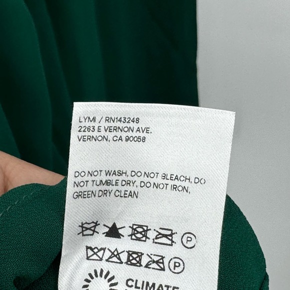 Reformation Smocked Twilight Midi Dress Sleeveless Emerald Green Size 4 NWOT - Picture 11 of 12